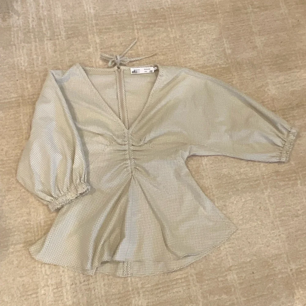 Proenza Schouler Gingham Women's Blouse - Picture 2 of 9